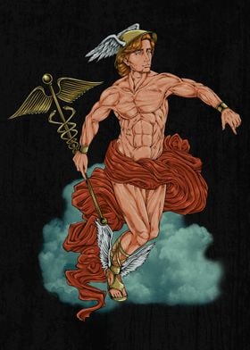 Hermes - the messenger - greek god