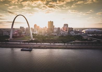 St. Louis Arch Skyline