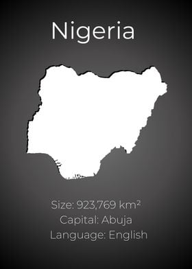 Nigeria Map 