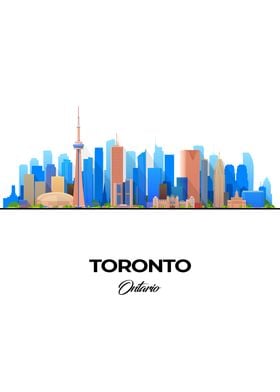 Toronto Skyline Illustration