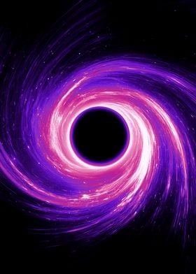 Purple Black Hole