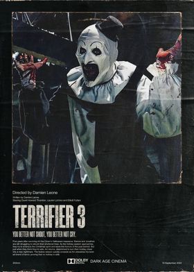 Terrifier 3 Movie Poster