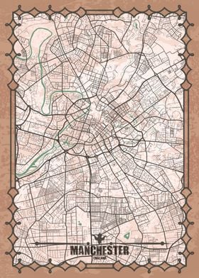 Manchester City Map