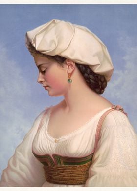 Portrait of a Woman in White