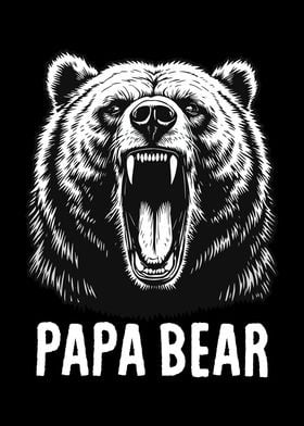 Papa Bear Illustration