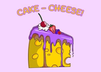 Cake Cheese Illustration