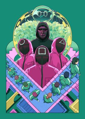 Squid Game Posters-preview-1