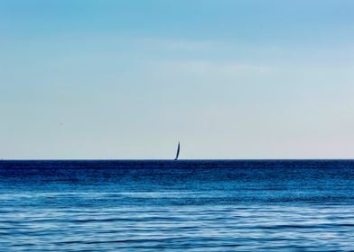 Sailboat on Calm Sea