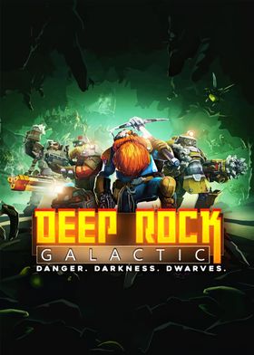 Deep Rock Galactic Game Cover