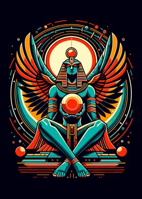 Egyptian God Ra god of the Sun