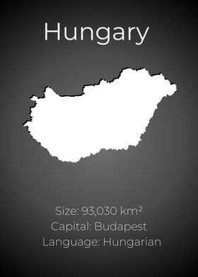 Hungary Map