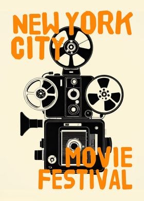 NYC Movie Festival Poster