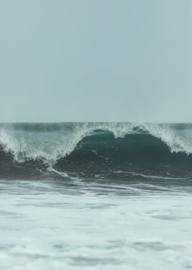 Pacific Ocean wave crashing