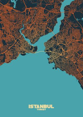 Istanbul City Map