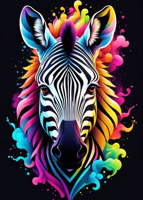 Rainbow Zebra