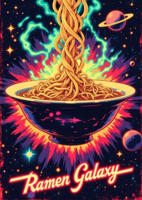 Ramen Galaxy Art Print