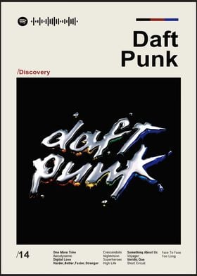 Daft Punk Discovery Album Cover