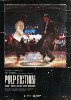 Pulp Fiction Movie Poster