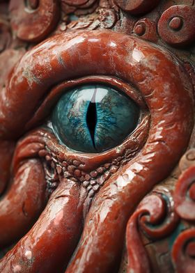 Close-up of a Monster Eye