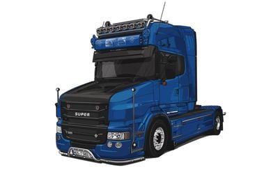 Scania T580 V8 Torpedo