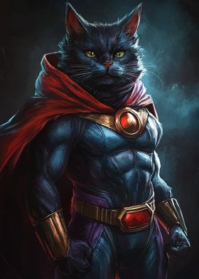 Black Cat Superhero