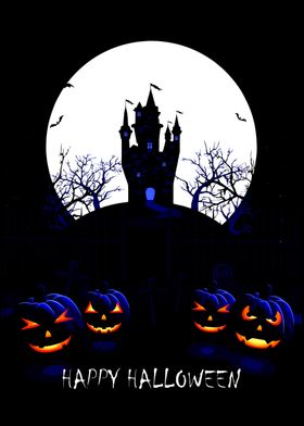 Halloween Castle &amp; Pumpkins