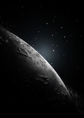 Moon in Space