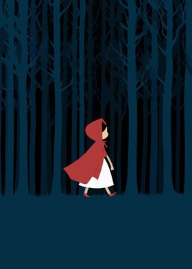 Red Riding Hood in the Woods