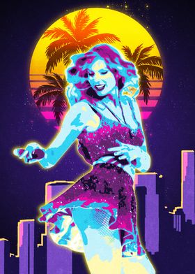 Taylor Swift Retro Pop Star