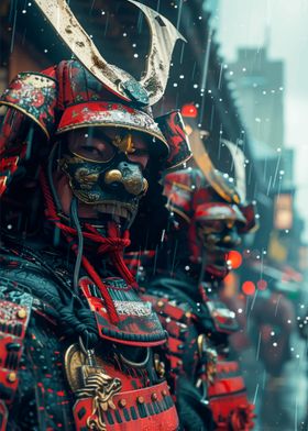 Samurai in the Rain