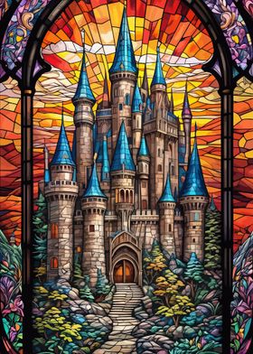 Castle Stained Glass