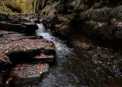 Autumn Creek Waterfall