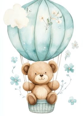 Teddy Bear Hot Air Balloon