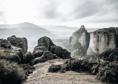 Meteora Rock Formations