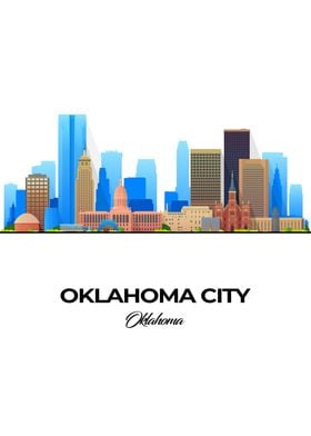 Oklahoma City Skyline