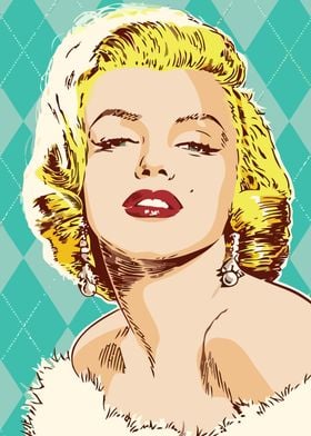 Marilyn Monroe Pop Art