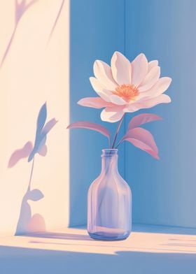 Single Flower in Vase