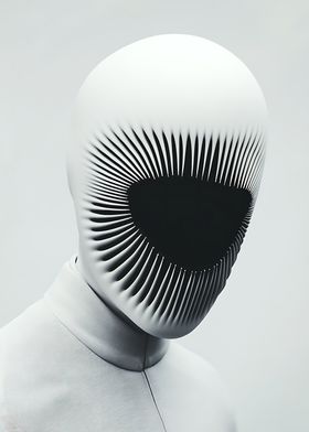 Abstract Face Mask