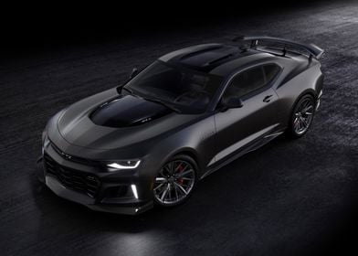 Black Chevrolet Camaro ZL1