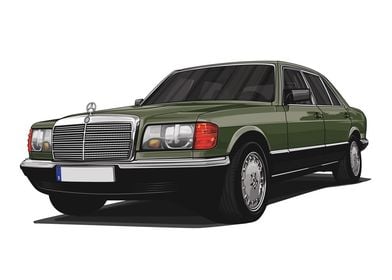 Mercedes 300 SE W126 S Class