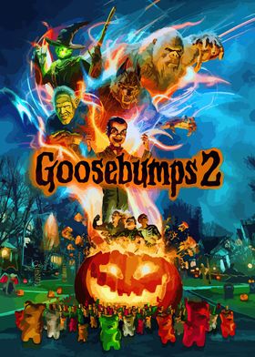 Goosebumps 2 Movie Poster