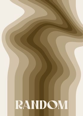 Abstract Brown Waves