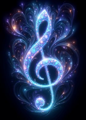 G Clef Music art