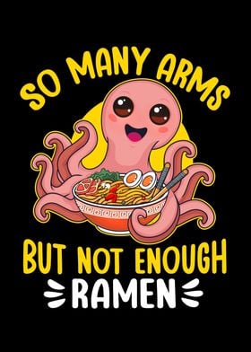 Kawaii Ramen Noodles Cute Octopus Ramen Bowl