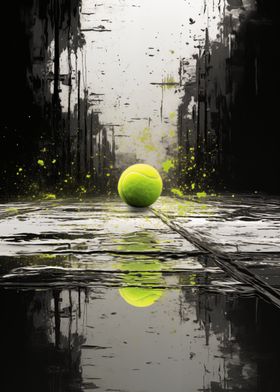 Tennis Ball Reflection