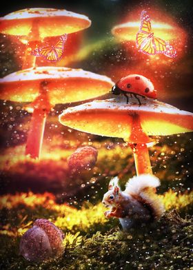 Magical Forest mushroom