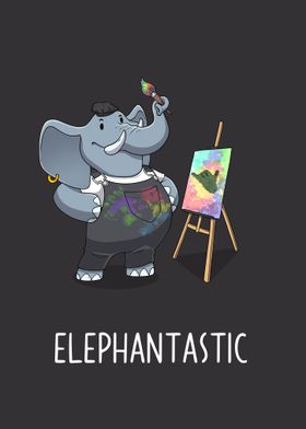 Elephant Artist Funny Puns