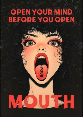 Open Your Mind Poster