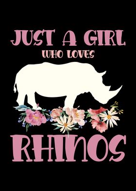 Rhino Lover Girl Graphic