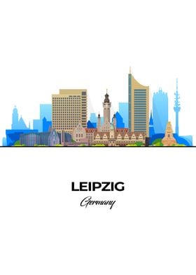 Leipzig Skyline